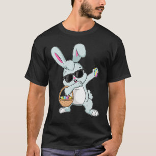 Kaninchen Ostereier Bunny Dabbing Boys T-Shirt