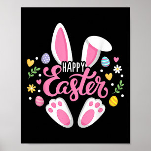 Kaninchen Ostereier Dab Boys Girls Kind Poster
