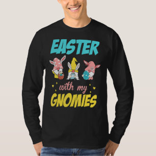 Kaninchen Ostereier Jagen Sonnenhasen Ostern mit T-Shirt