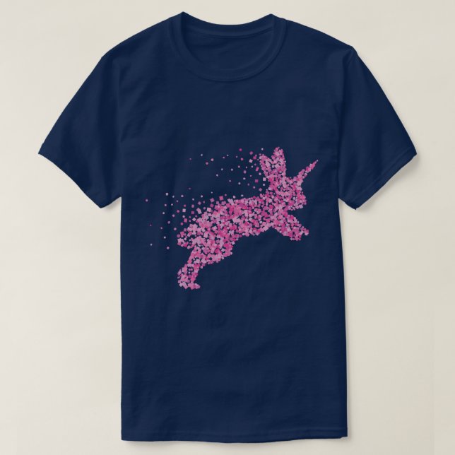 Kaninchen Rabbit Karnickel T-Shirt (Design vorne)