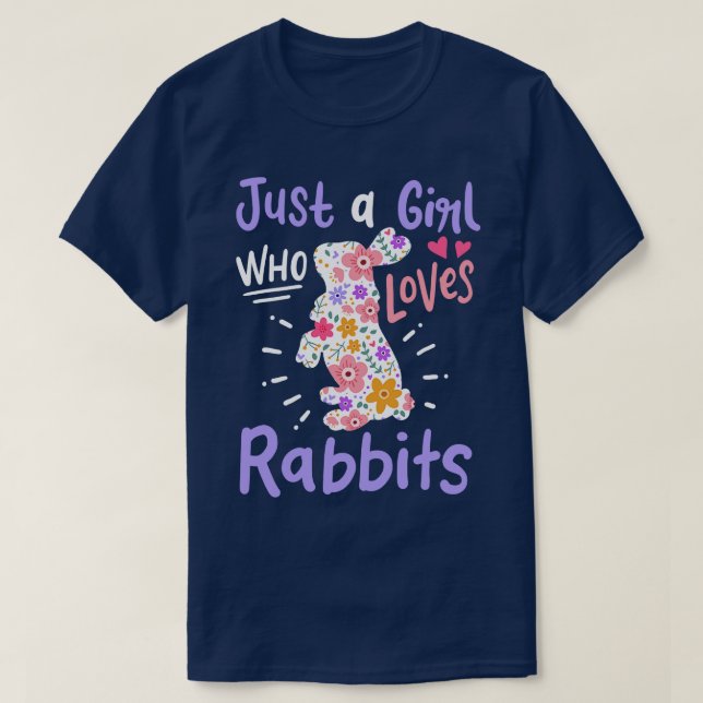 Kaninchen Rabbit Lover T-Shirt (Design vorne)