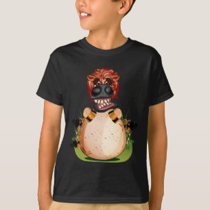 Kaninchen Radfahrer Pony Kids Pferd T-Shirt