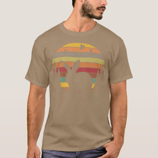 Kaninchen Retro Rabbit Vintag T-Shirt