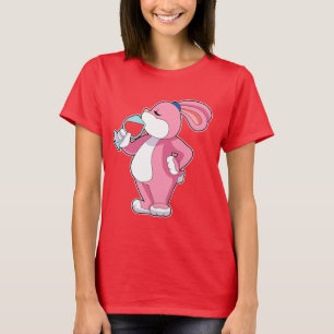 Kaninchen Rotwein T-Shirt