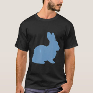 Kaninchen-Silhouette Süße Hasen T-Shirt