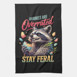 Kaninchen sind überbewertet Bleibt wild Geschirrtuch