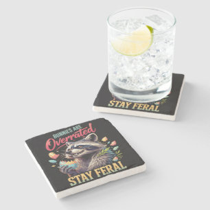 Kaninchen sind überbewertet Bleibt wild Steinuntersetzer