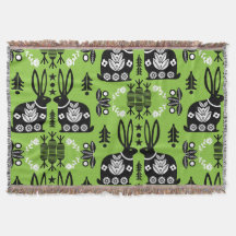 Kaninchen Skandinavische Volkskunst