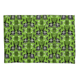 Kaninchen Skandinavische Volkskunst Kissenbezug