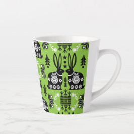 Kaninchen Skandinavische Volkskunst Milchtasse