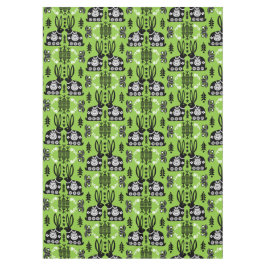 Kaninchen Skandinavische Volkskunst Tischdecke