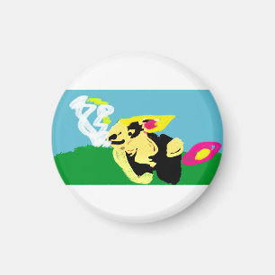 Kaninchen Spring Magnet