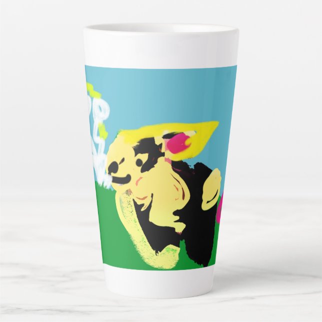 Kaninchen Spring   Milchtasse (Vorderseite)