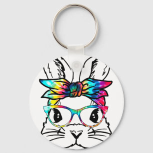Kaninchen sterben, Retro, Vintage Schlüsselanhänger