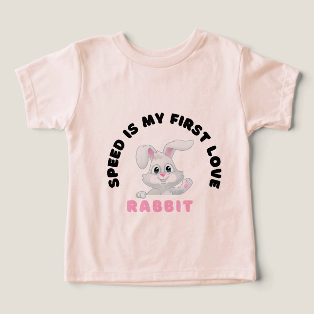 Kaninchen-T-Shirt (Design Vorderseite)
