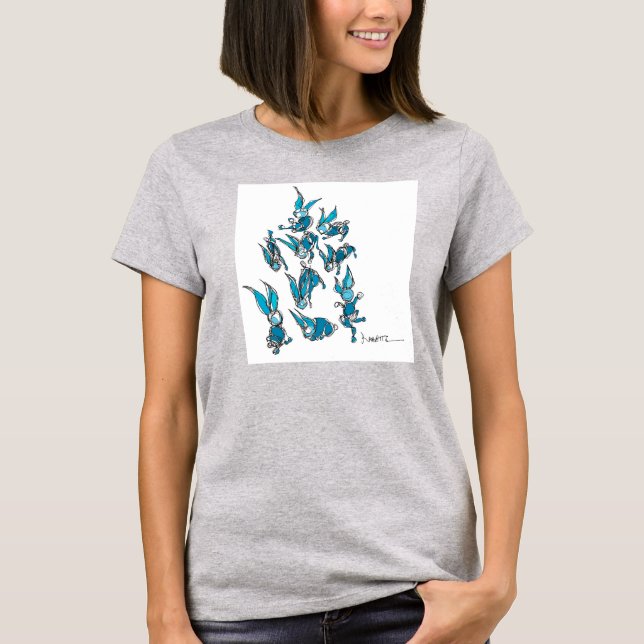 Kaninchen T-Shirt (Vorderseite)