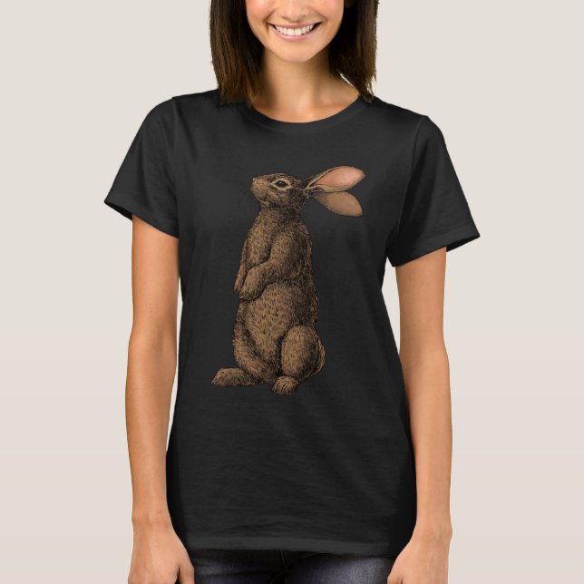 Kaninchen-T - Shirt (Vorderseite)