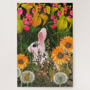 Kaninchen Tier Wildnis Puzzle