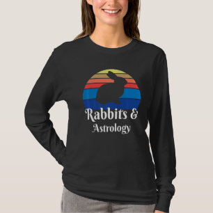 Kaninchen und Astrologie T-Shirt
