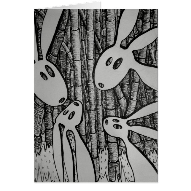 KANINCHEN UND BAMBUS (Vorne)