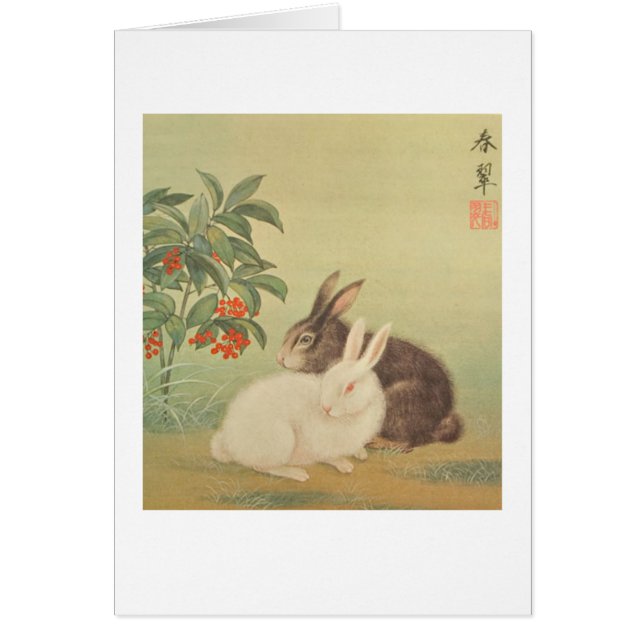 Kaninchen und Beeren (Vorne)