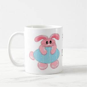 Kaninchen und Eier Tasse