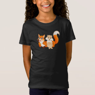 Kaninchen und Fox-T-Shirt T-Shirt