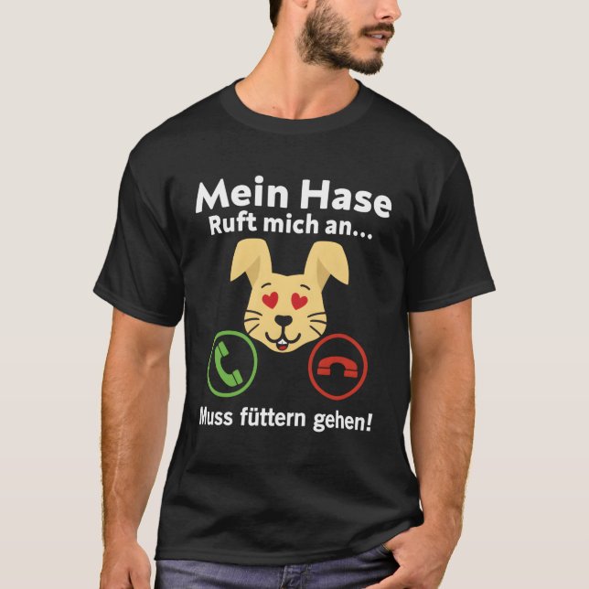 Kaninchen und Kaninchen T-Shirt (Vorderseite)