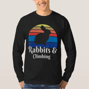 Kaninchen und Kletterklettern T-Shirt