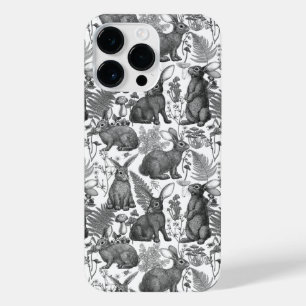 Kaninchen und Waldflora 2 Phone Case iPhone 14 Pro Max Hülle