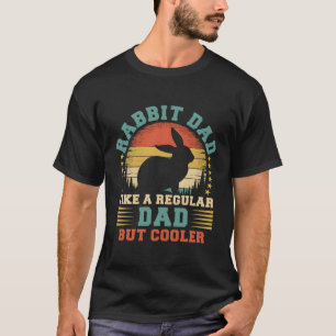 Kaninchen Vater wie ein regelmäßiger Vater Vaterta T-Shirt