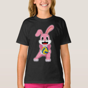 Kaninchen Volleyballspieler Volleyball T-Shirt