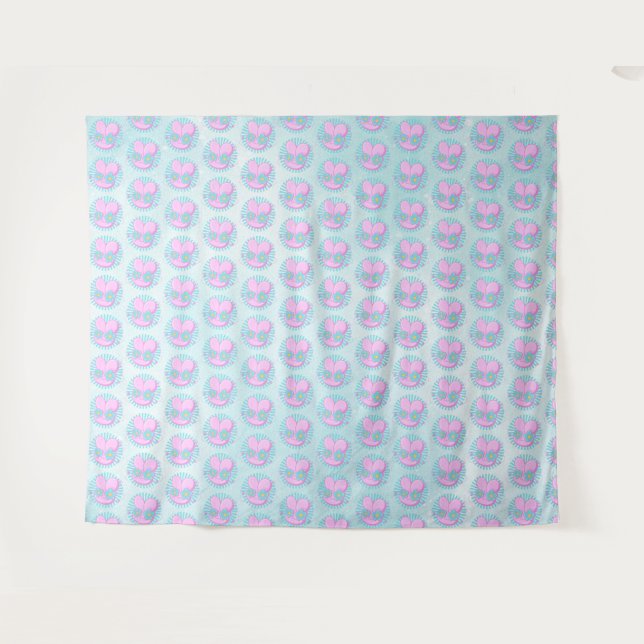 Kaninchen Wandteppich (Vorderseite (Horizontal))