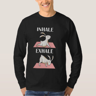 Kaninchen Yoga Funny Bunnie in Yoga Positionen Spo T-Shirt