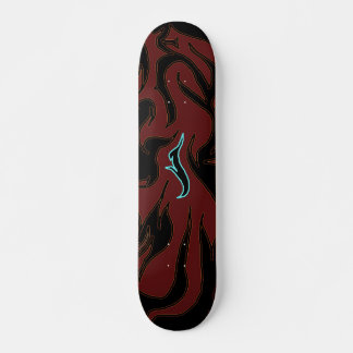 Kaninchen zur Flamme Skateboard