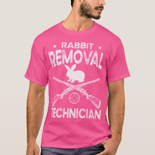 Kaninchenabsetztechniker Funny Rabbit Hunting Rab T-Shirt