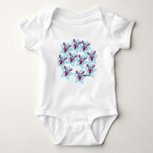 Kaninchenbau Baby Strampler