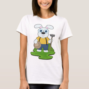 Kaninchenbauer Rechenbauernhof T-Shirt
