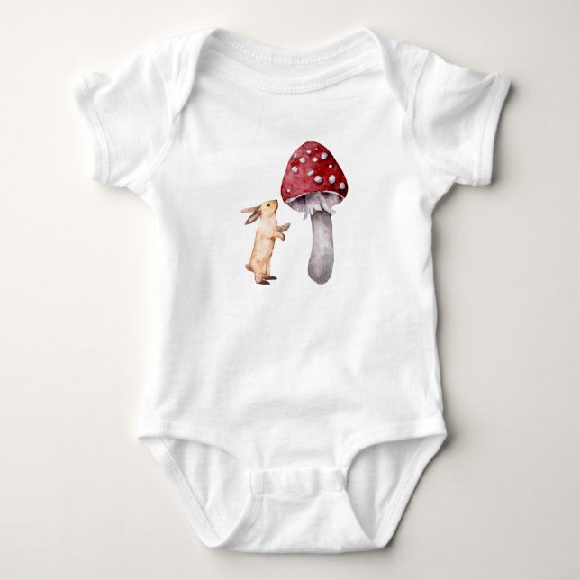 Kaninchenchampion Baby Strampler (Vorderseite)