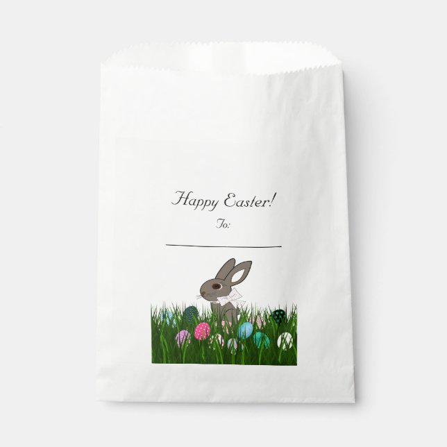 Kanincheneier Geschenk Süßes Keks Gefälligkeitstas Geschenktütchen (Vorderseite)