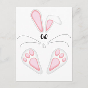 Kaninchenfuß Postkarte