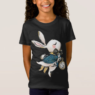 Kaninchengeschenk  Weißes Kaninchen der Alice im  T-Shirt