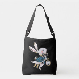Kaninchengeschenk  Weißes Kaninchen der Alice im  Tragetaschen Mit Langen Trägern