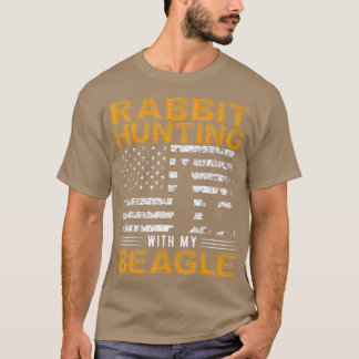 Kaninchenjagd HundBeagle Jäger Jagdhunde Beagle T-Shirt