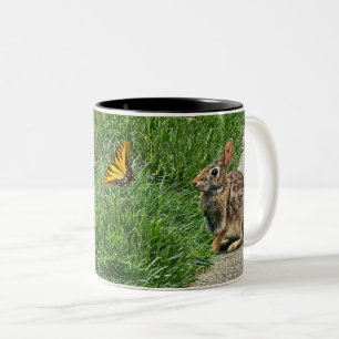 Kaninchenkunst Zweifarbige Tasse