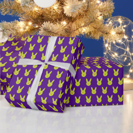 Kaninchenminimalmuster Geschenkpapier