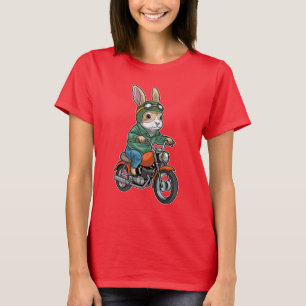 Kaninchenmotorrad T-Shirt