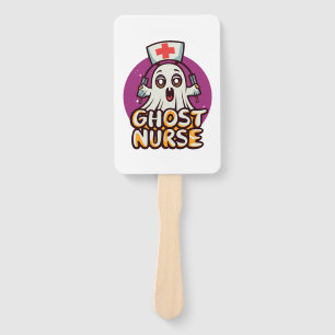 Kaninchenpflege zu Halloween, einem Spooky Nurse D Fächer