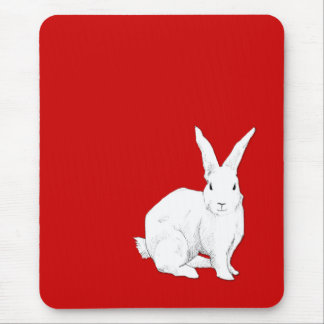 Kaninchenroter Mousepad
