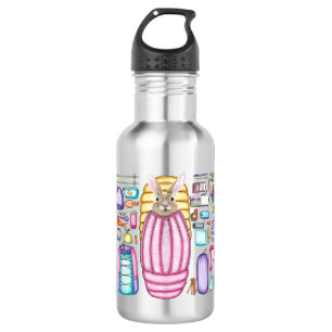Kaninchenrückpackanlage Wasserflasche